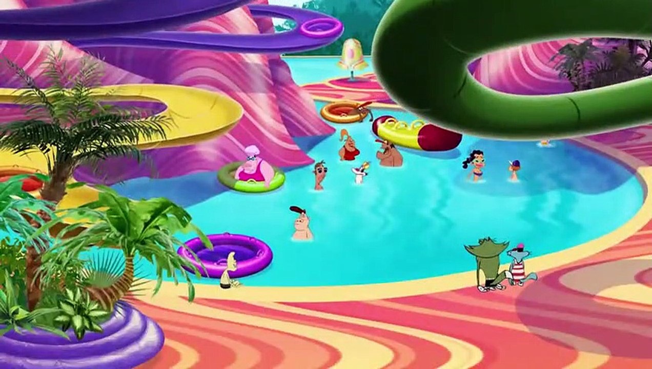 हिंदी Oggy and the Cockroaches - Water Sports (S04E49) - Hindi Cartoons for Kids