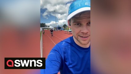 Man from New Zealand manages to complete non-stop 24-hour run for charity, covering 171 kilometres