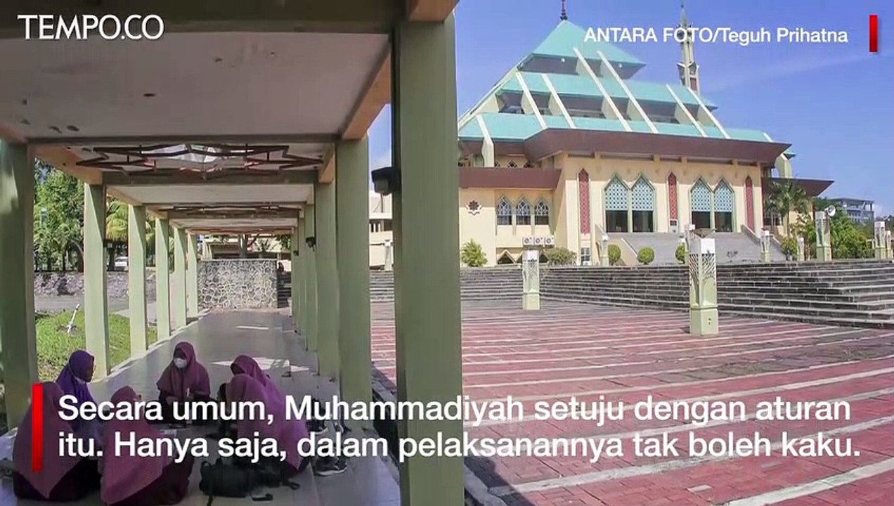 Muhammadiyah Minta Aturan Pengeras Suara Masjid Lebih Fleksibel