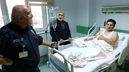 Yüzüne saplanan demirle hastaneye kaldırılan işçi yoğun bakımdan çıktı