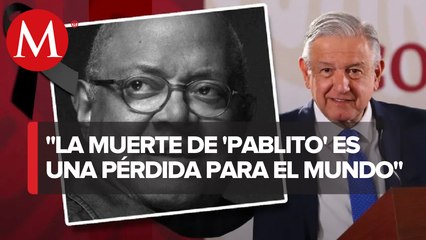 AMLO lamenta muerte de Pablo Milanés; "es una pérdida para la trova", dice