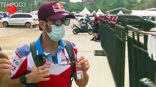 Rombongan Pembalap Moto GP Jalani Tes Pramusim di Sirkuit Mandalika