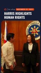 Harris underscored respect for human rights, press freedom in Marcos meeting