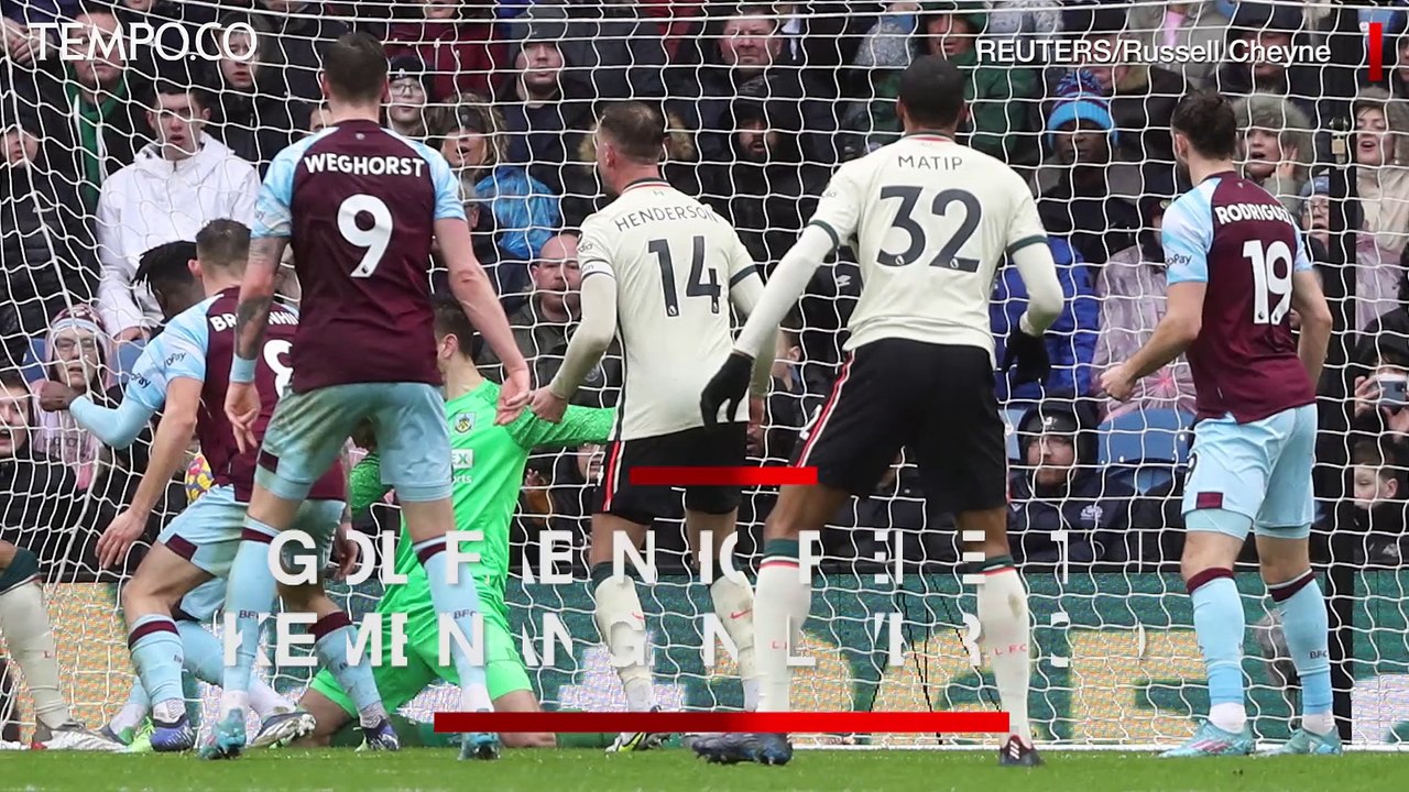 Hasil Liga Inggris Burnley Vs Liverpool 0-1, Gol Fabinho Jadi Penentu
