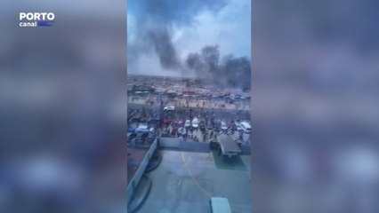Tumultos no funeral do músico "Nagrelha" em Luanda