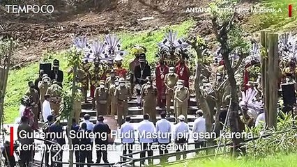 Gubernur Sulteng Pingsan Usai Mengikuti Ritual Kendi Nusantara di IKN