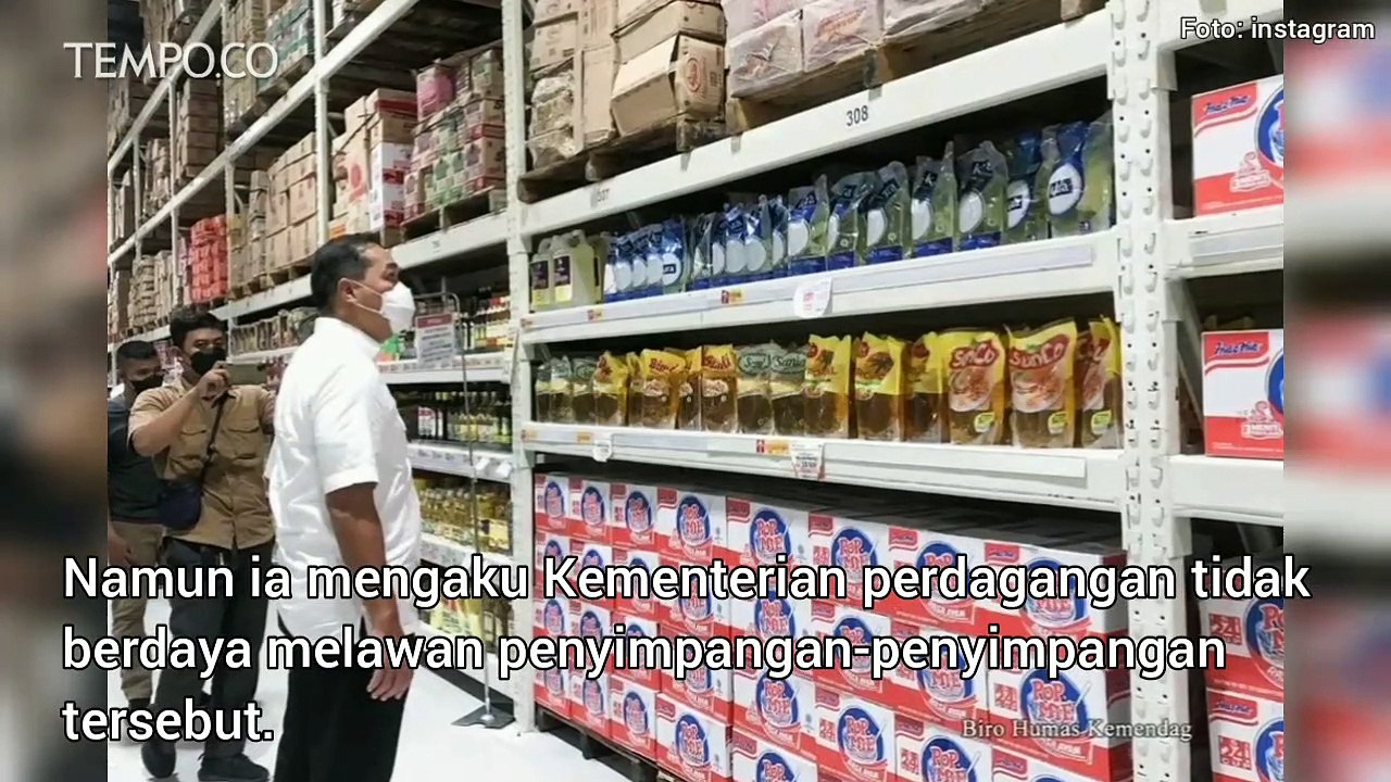Minta Maaf Tak Bisa Kontrol Mafia Minyak Goreng, Mendag: Sifat Rakus dan Jahat
