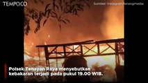 Taman Wisata Asia Farm Pekanbaru Terbakar, Penyebabnya?