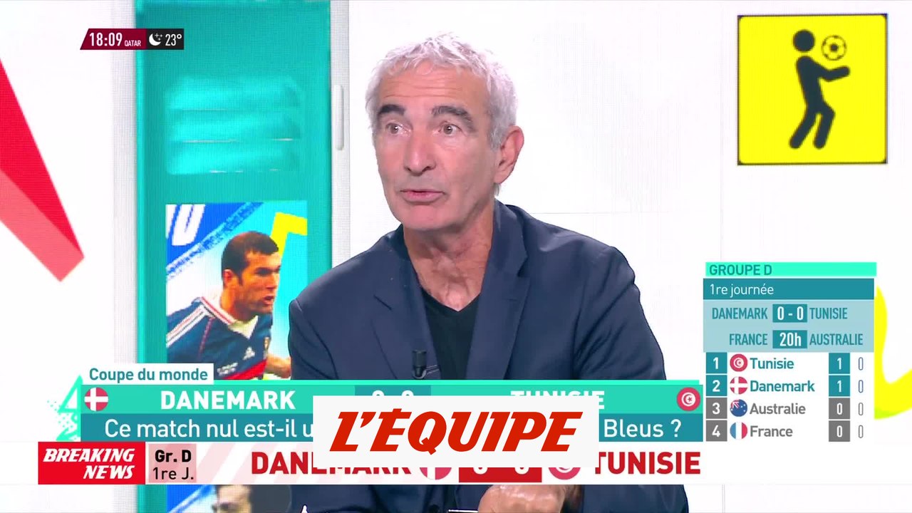 La Tunisie résiste au Danemark dans le groupe de la France - Foot - CM 2022