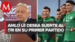 AMLO desea suerte a la selección mexicana previo a partido contra Polonia en Qatar