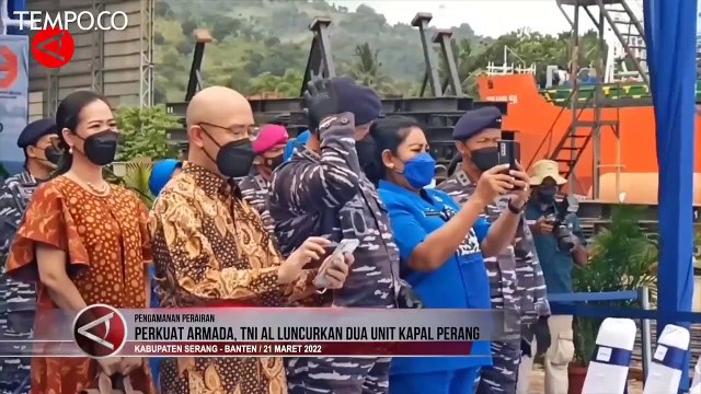 Perkuat Wilayah Timur dan Barat Indonesia, TNI AL Luncurkan Dua Kapal Perang