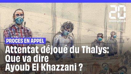 Descargar video: Procès en appel de l'attentat déjoué du Thalys: Ayoub El Khazzani « a des choses à dire »