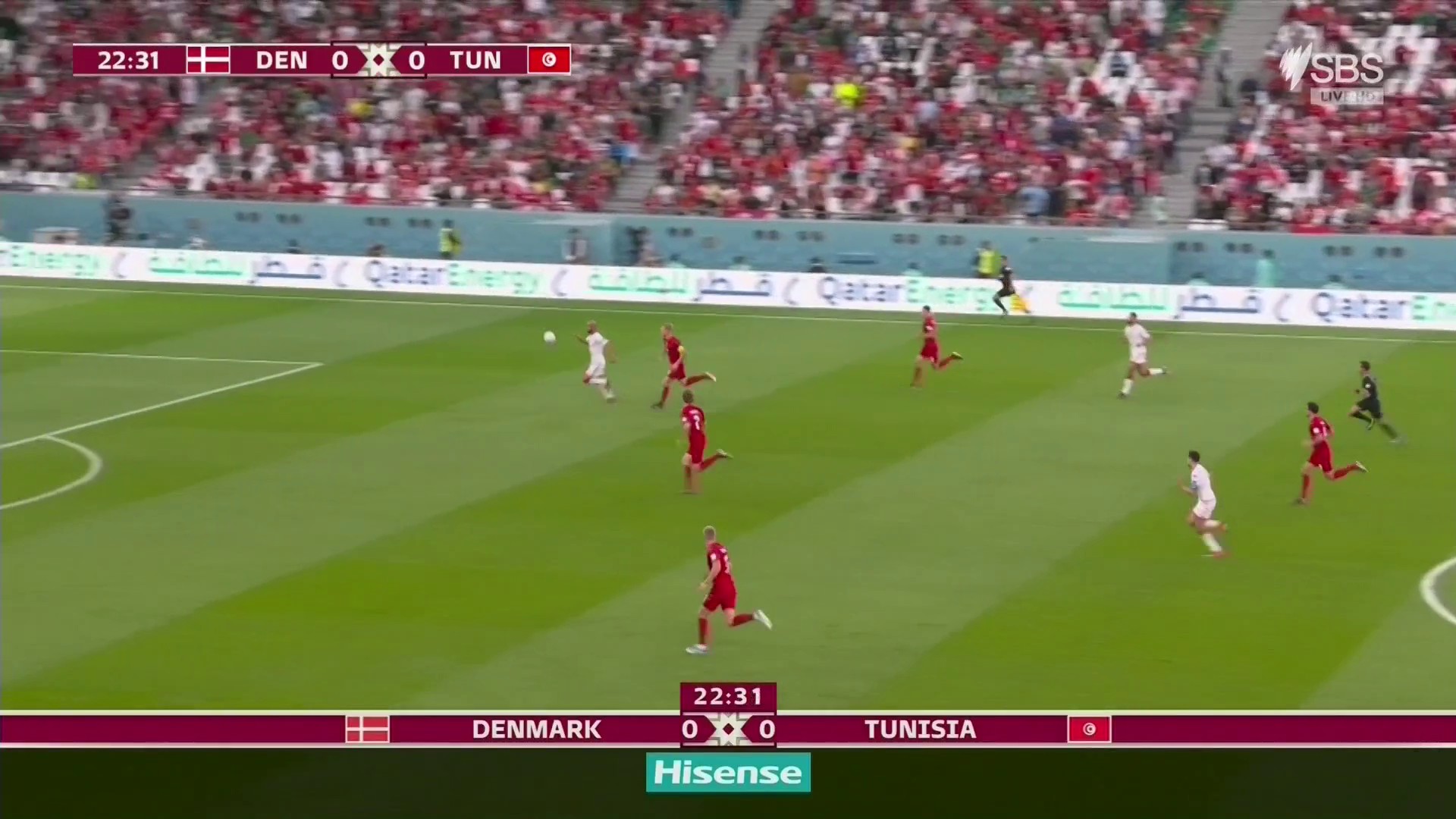 Denmark v Tunisia
