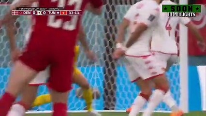 Descargar video: Highlights der FIFA Fussball-Weltmeisterschaft 2022 Dänemark vs. Tunesien    2022 FIFA World Cup Denmark vs. Tunisia Highlights