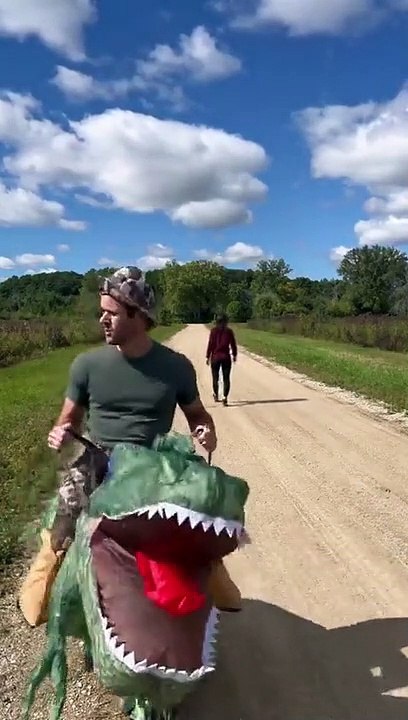 Walking with Dinosaurus| Funny Prank video