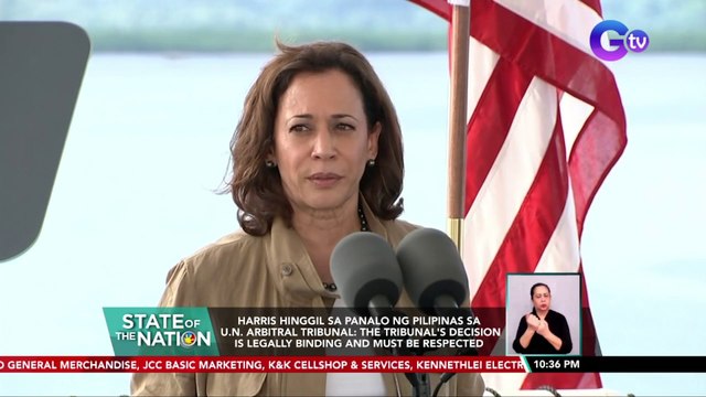 Amerika, magbibigay ng $7.5-M o katumbas ng P430-M natulong sa Pilipinas para sa maritime law enforcement agencies | SONA