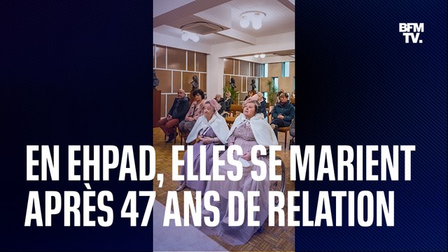 Valenciennes : d eux résidentes d’un EHPAD se marient après 47 ans de vie commune