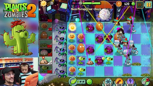 Minecraft Zombie Kill Challenge before PVZ 2 Neon Mixtape Tour (FGTEEV SLEEPY TIME FUN w_ Chase) PS4