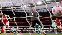 Liga Inggris: Tumbangkan Leicester 2-0, Arsenal Kembali ke Empat Besar