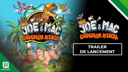 Joe & Mac Caveman Ninja - Trailer de lancement