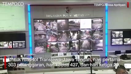 Pelanggaran di Jalan Tol Turun Sejak Berlakunya Tilang Elektronik
