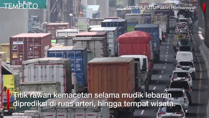 Download Video: Puncak Arus Mudik Lebaran Diprediksi 29-30 April, Ini Titik yang Mungkin Macet