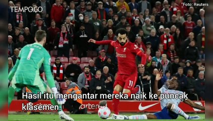 Kalahkan Manchester United 4-0, Liverpool Puncakli Klasmen Liga Inggris