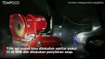 Begini Suasana Basement Apartemen Bassura Usai Kebakaran