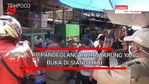 Satpol PP Pandeglang Razia Warung yang Buka di Siang Hari
