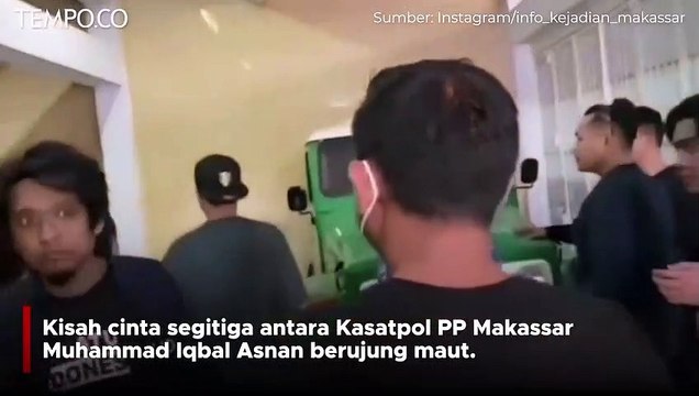 Perkara Cinta Segitiga, Kasatpol PP Makassar Tembak Mati Anggota Dishub