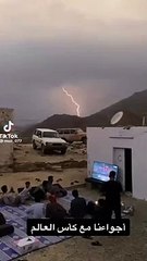 بعدما تناقلته مواقع عالمية.. "سبق" تكشف حقيقة مقطع "كأس العالم والبروق"