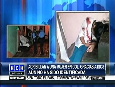 Acribillan una fémina en colonia Gracias a Dios y otros sucesos en la capital