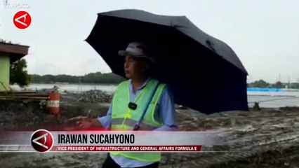 Jalur Lintasan Formula E Rampung 100 Persen