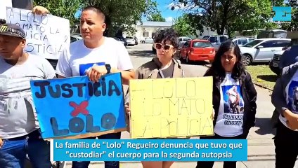 La familia de "Lolo" Regueiro denuncia que tuvo que "custodiar" el cuerpo para la segunda autopsia