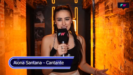 Aiona Santana una artista que crece y se convierte en “La Santa”.