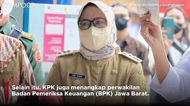 Bupati Bogor Ade Yasin Ditangkap KPK dalam Dugaan Kasus Suap
