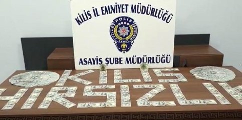 KİLİS'TE OTOMOBİLDEN DÖVİZ ÇALAN ŞÜPHELİ TUTUKLANDI