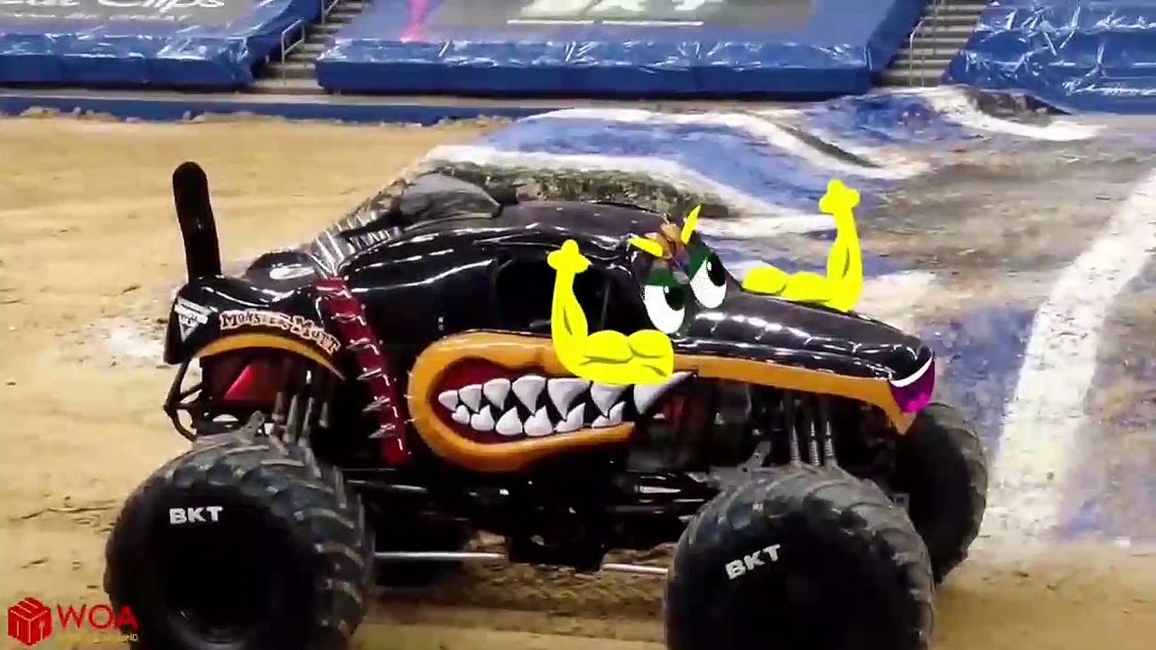 Crazy Monster Truck Freestyle Moments _ Monster Jam highlights 2020 _ Woa Doodles Funny Videos~2