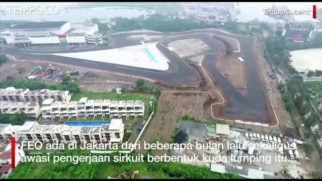 Sesi Pra Tes Sirkuit Formula E Jakarta Segera Digelar Awal Mei