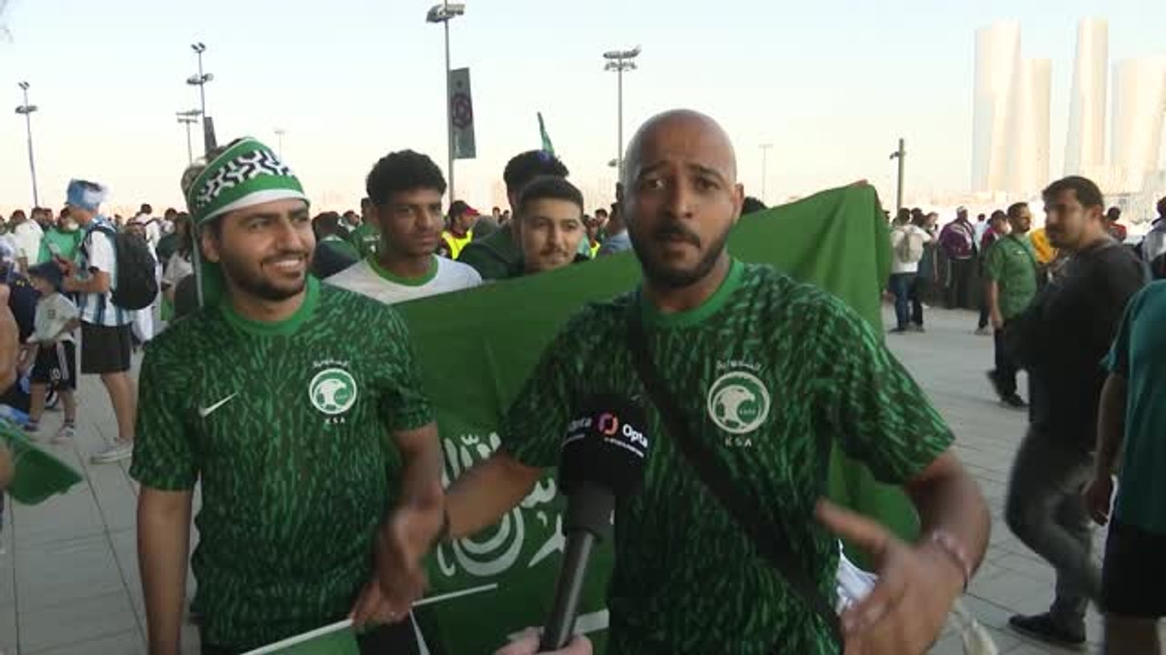 Saudi-Arabien-Fans nach Sieg: 'Messi, wo bist du?'
