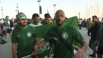 Saudi-Arabien-Fans nach Sieg: "Messi, wo bist du?"