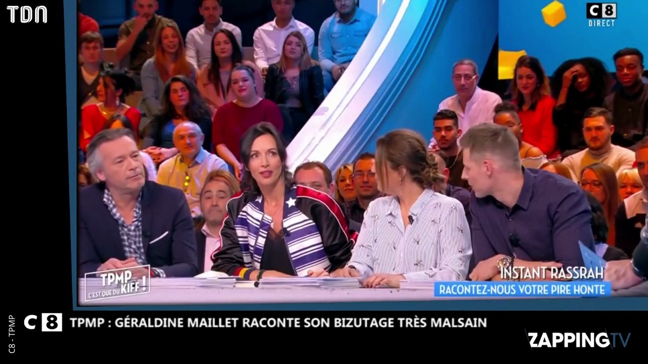 "On m’a mise dans un sac poubelle" : Géraldine Maillet raconte le bizutage qu'elle a subi à l'école