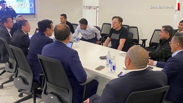 Menko Marves Luhut Binsar Pandjaitan Temui Elon Musk di AS, Apa yang Dibahas?