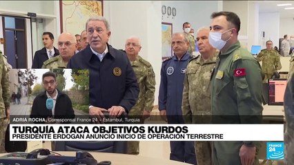 Informe desde Estambúl: Erdogán anunció operación terrestre contra los kurdos