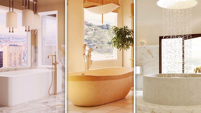3 Interior Designers Transform The Same Luxury Bathroom