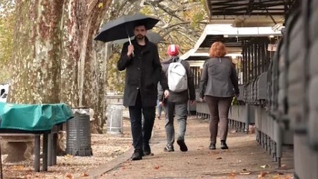 Italia, en alerta por un fuerte temporal de lluvias y vientos huracanados