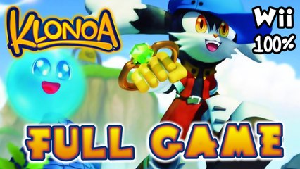Klonoa 100% FULL GAME Walkthrough Longplay (Wii)