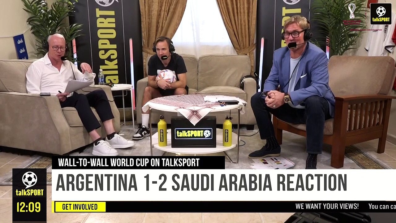SAUDI ARABIA 1-2 ARGENTINA!  Simon Jordan reacts to THAT epic 2022 World Cup result