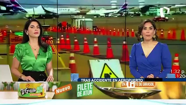 Accidente en Jorge Chávez: LAP y Corpac brindaron versiones distintas ante comisión del Congreso