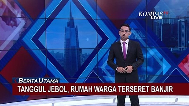Tanggul Jebol, Rumah Warga di Kabupaten Jeneponto Terseret Banjir!